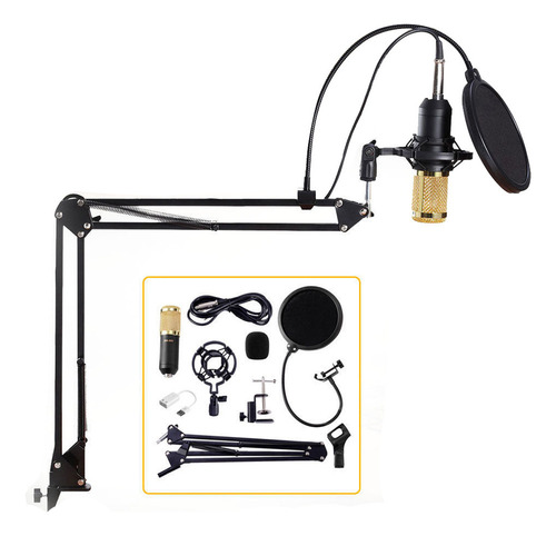 L Kit De Micrófono De Suspensión Bm800 Pro For Uso En