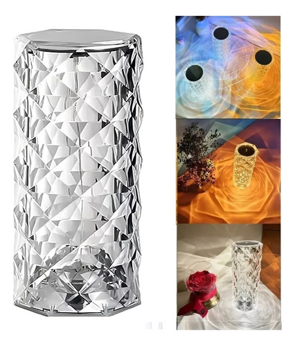 Nuevas Lámpara De Mesa Estilo Cristal Táctil Y Con Control