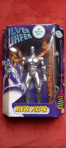 Silver Surfer Toy Biz 30cm 30th Aniversario Marvel Avengers