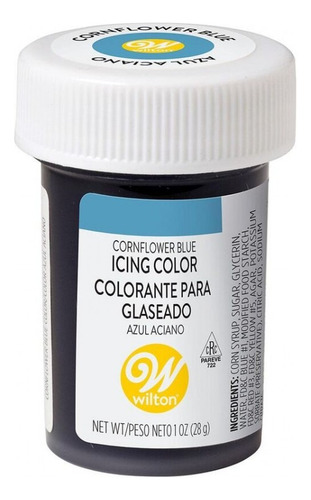 Color En Pasta Azul Lavanda Wilton