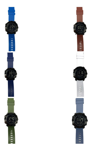 Reloj Pulsera Deportivo Digital Varios Colores 313-29