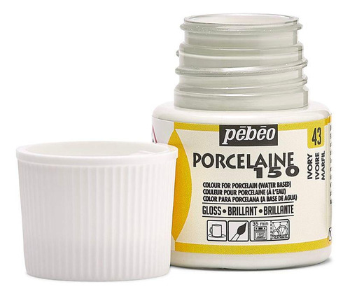 43 Blanco Marfil Pebeo Porcelaine 150 De 45 Ml