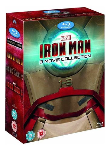 Iron Man La Coleccion Completa De Peliculas En Blu-ray