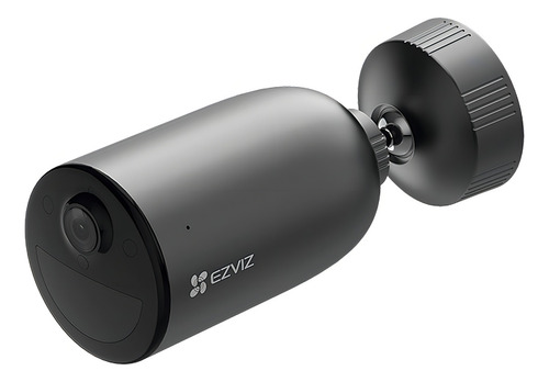Câmera de segurança IP sem fio Ezviz com zero cabos Bateria recarregável com detecção humana e cores no escuro 2k - 3 megapixels + sirene e estroboscópio modelo CS-eb3