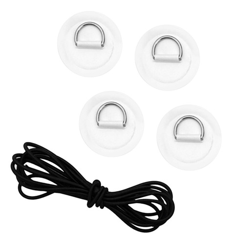 3 X 4 Piezas Parches De + 1 Pieza Cordón De Choque