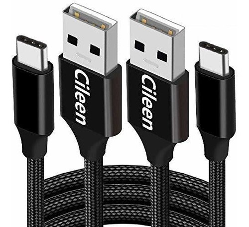 Tipo De Carga Cable Usb C 2pack 10 Pies Super Largo Tre...