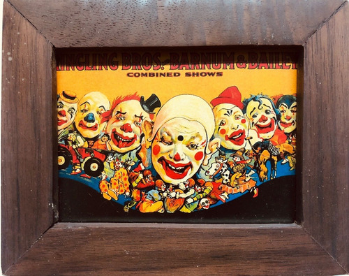 Ringling Bros Clowns (posters Decorativos Vintage) 