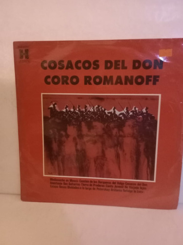 Coro Romanoff, Ivan Romanoff- Cosacos Del Don- Lp, Argentina