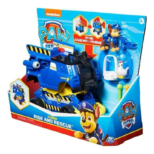 Paw Patrol Rise & Rescue Chase Vehiculo Lanza Misiles 17753