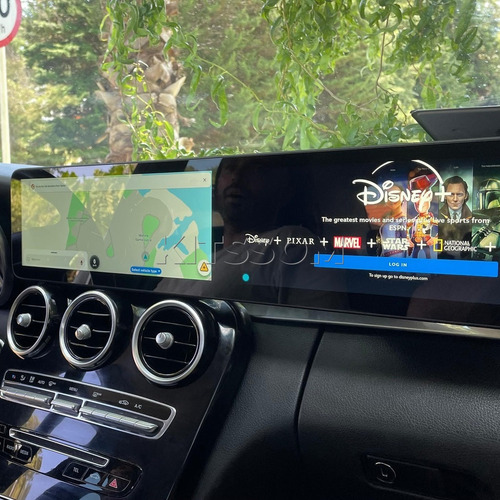 Multimídia Tela Dupla C180 C200 C250 Glc 2015 16 17 18 V2 24