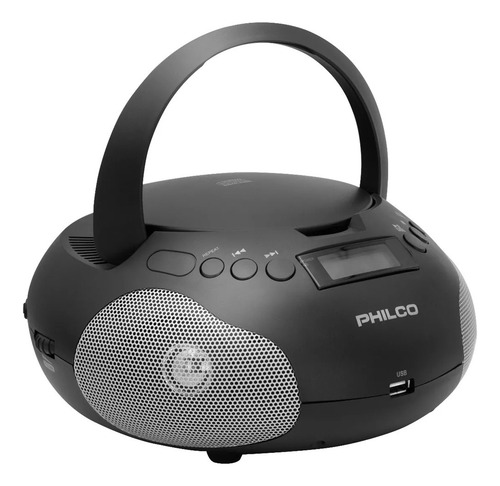 Radio Boombox Cd Pjb1007b Philco Negro / Tecnocenter