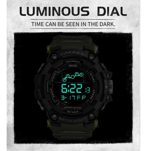 Reloj 1802 Military Shock Original Varios Colores