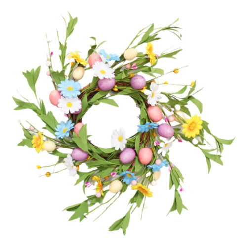 Pascua De De Huevo De La Pascua Muro De Guirnalda 12 En