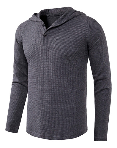 Delcarino Sudadera Casual Con Capucha Para Hombre, Ligera, C