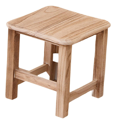 Taburete De Madera Para Cambiar Zapatos, 30cmx30cmx30cm