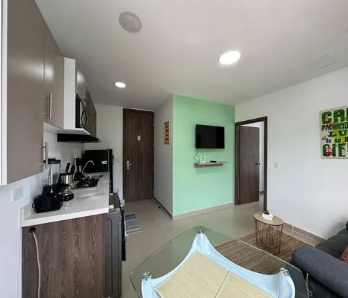 Se Alquila Lindo Apartaestudio En Quinto Piso Con Ascensor Para Renta Corta O De Larga Estancia