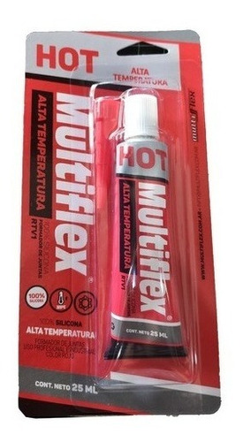 Sellador Multiflex Tromen Alta Temperatura Adhesivo Silicona