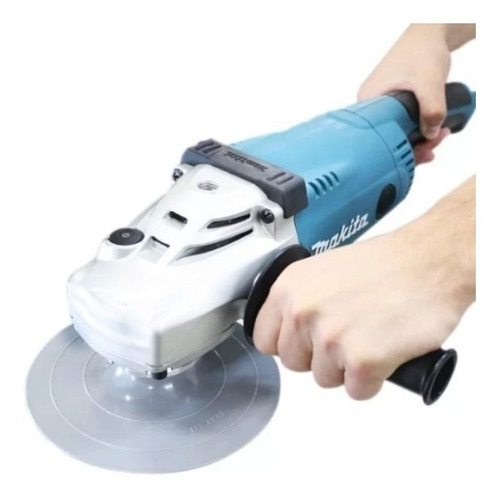 Imagem 2 de 2 de Lixadeira de disco Makita SA7021 azul 2200W 220V