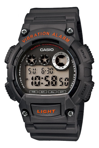 Reloj Para Hombre Casio Digital W-735h-8av Negro