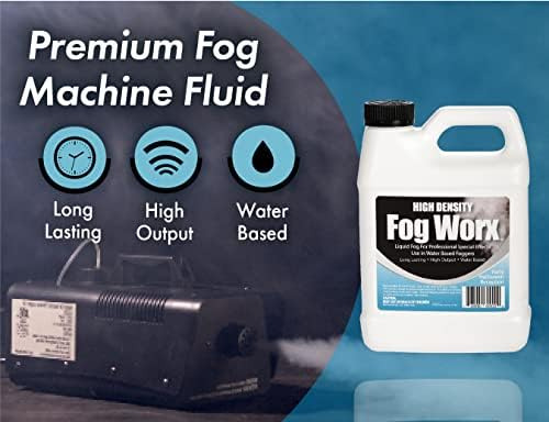 Fogworx Extreme Density Fog Juice, Líquido Para Máquinas