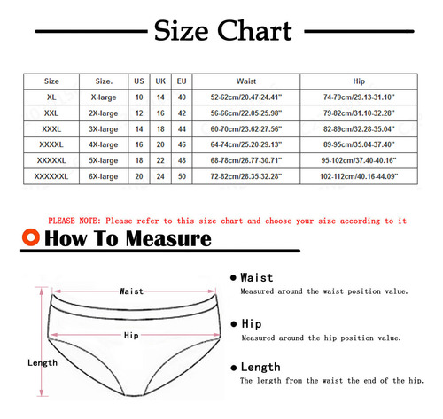 Calzoncillos E Para Mujer, Talla Grande Xl-6xl, Color Liso,