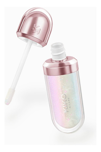 Gloss Hidratante Para Labios Kiko Milano 3d Hydra Lip Oil Tono 01 Milky Way
