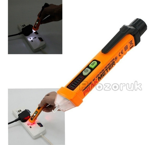 Imagen 4 de 6 de Ca 12-1000v Non-contact Voltage Tester Detector Pluma Eléctr