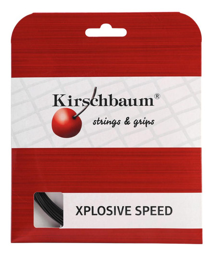 Corda Kirschbaum Xplosive Speed 1.18mm Set Individual Preto