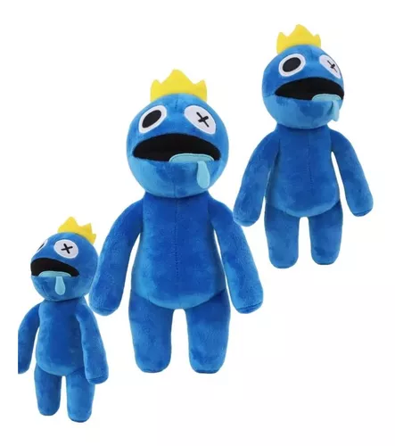 Kit 2 Pelúcia Bonecos Azul Babão e Verde Roblox Rainbow Friends - Envio do  Brasil