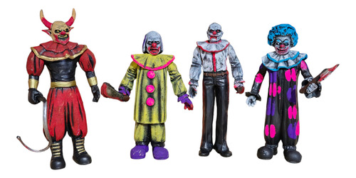 4 Figuras Juguete Clasicos Payasos Deep Web