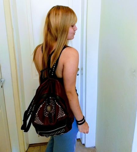 Mochila De Cuero