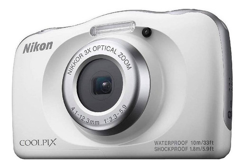 Imagem 1 de 5 de  Nikon Coolpix W150 compacta cor  branco