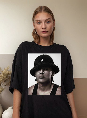 Remera Unisex Trueno Mateo Palacios Eub Deluxe Byn Algodón
