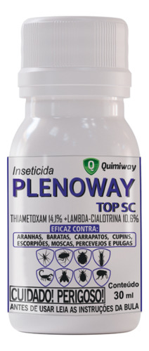Veneno Escorpião Aranhas Baratas Plenoway Top 30ml Kit 2 Un.