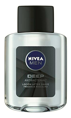 Nivea Men After Shave Loción Después De Afeitar Deep,