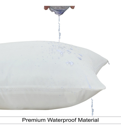 Protectores De Almohada Impermeables De Microfibra 8 Unidade
