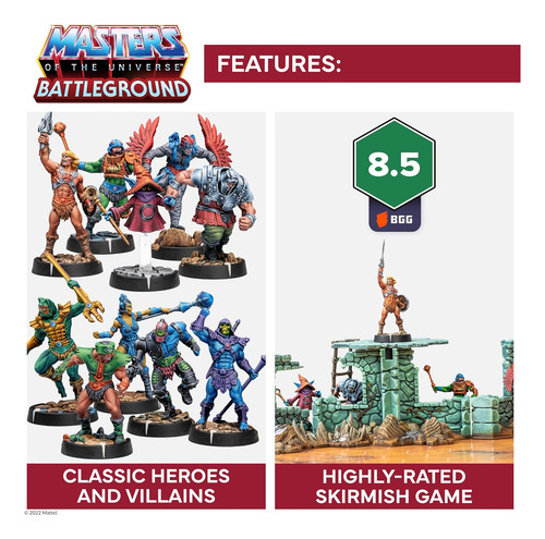 Juego De Mesa Rpg Masters Of The Universe Para 2 Jugadores