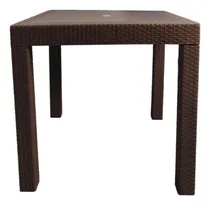 Comprar Mesa Comedor Plastica Rattan 4 Puestos 
