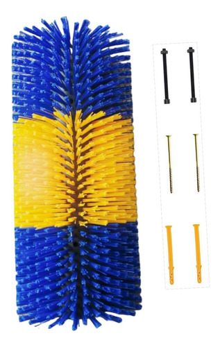 Cepillos Para Rascar Ganado, Cepillo Para Azul Y Amarillo