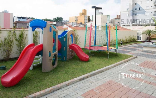 Imagem 3 de 14 de Apartamento Para Venda Em Santo André, Campestre, 2 Dormitórios, 1 Banheiro, 1 Vaga - Ve1431_2-902690