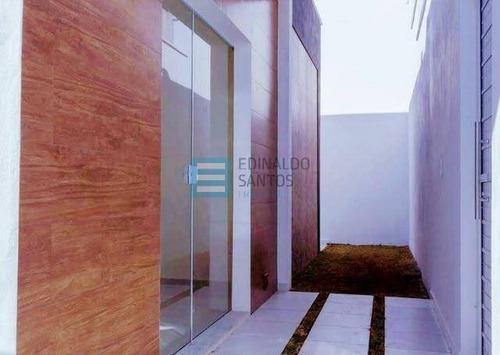 Imagem 3 de 14 de Edinaldo Santos - Residencial Carpe Diem Casa De 2/4 Com Área Gourmet - 735