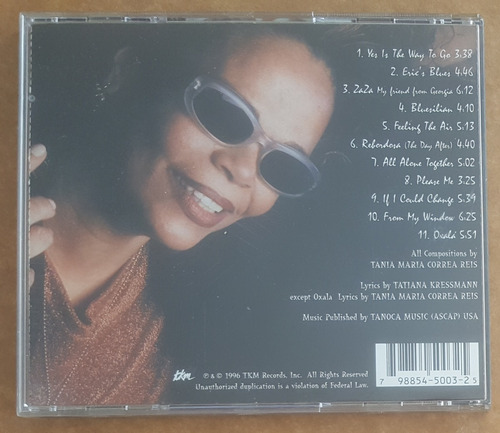 Cd Tania Maria Bluesilian Importado (Usado)