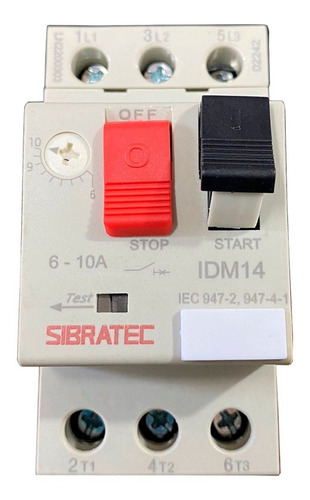 Disjuntor Motor 6-10a Ckw / Sibratec