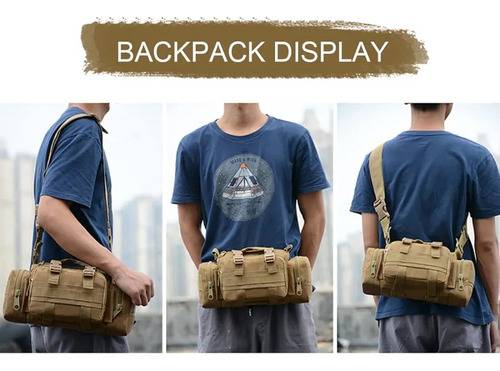 Banano Táctico Militar Outdoor Sistema Molle Bolso Riñonera