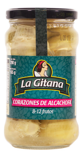 La Gitana Corazones De Alcachofa Frasco 3 Pzas