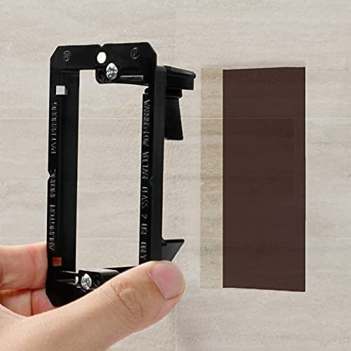 Placa Para Enchufe Ukyee De Bajo Voltaje 10 Pzs -negro