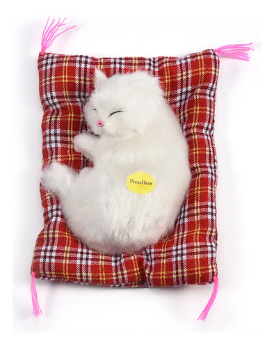 Muñeco De Peluche Con Sonido De Gato Sleeping Kid Simulation