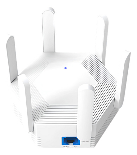 Repetidor Wifi Extensor Amplificador Con 6 Antenas 2.4ghz Wpa/wpa2 Y Wep