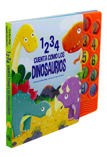 Cuenta Como Los Dinosaurios -libro Didáctico Con Sonidos | Meses sin  intereses