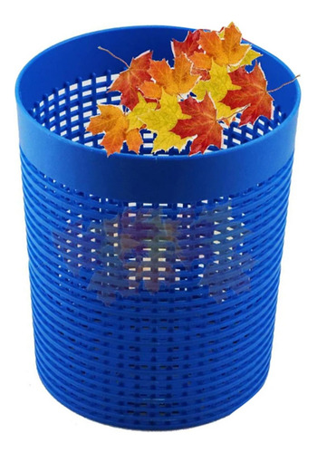 Cesta De Canasta De Lámpara De La Piscina Canasta De Azul